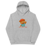 Hi I'm Teddy Tells Kids Fleece Hoodie